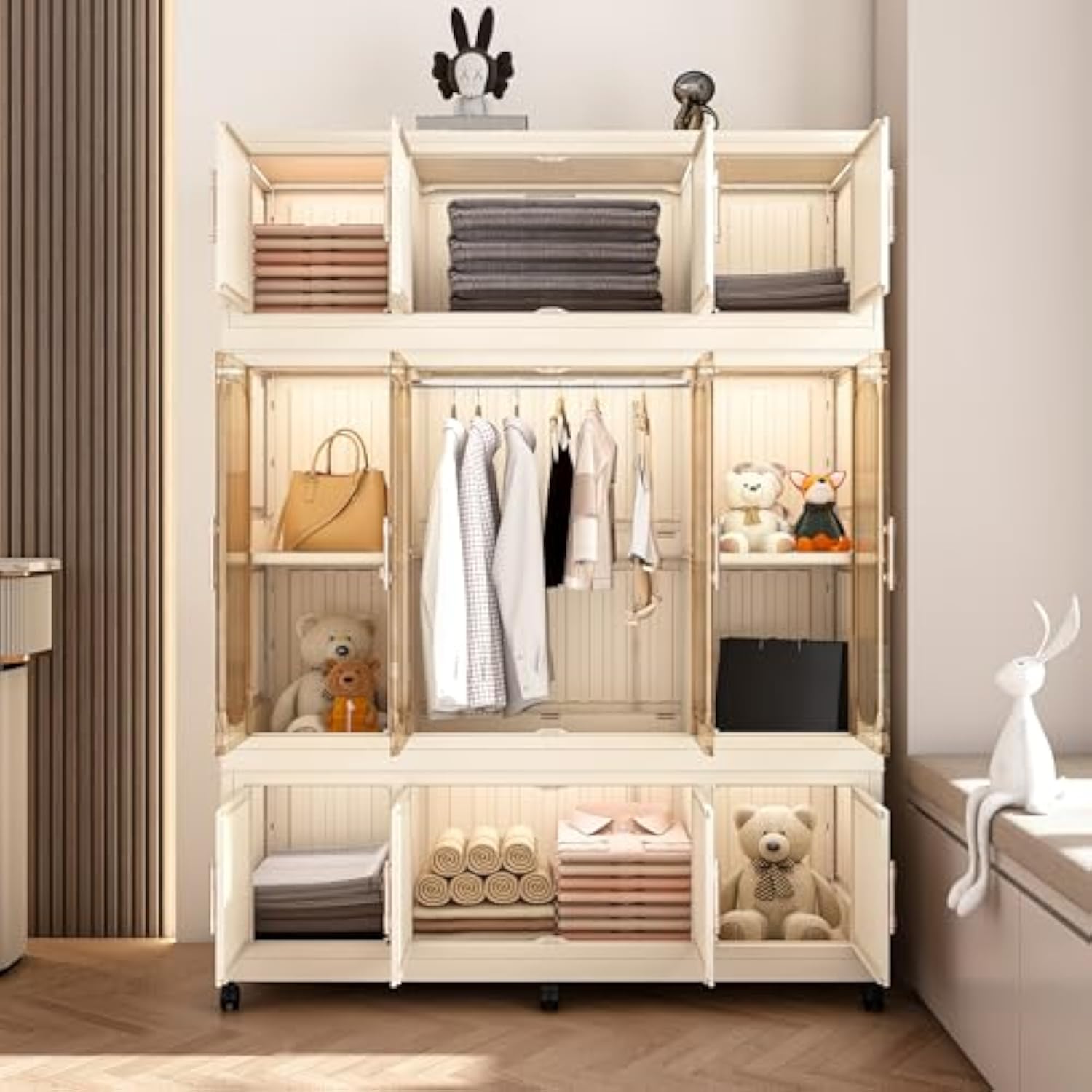 Clear & Collapsible Storage Organizer — Visibility, Flexibility, Order