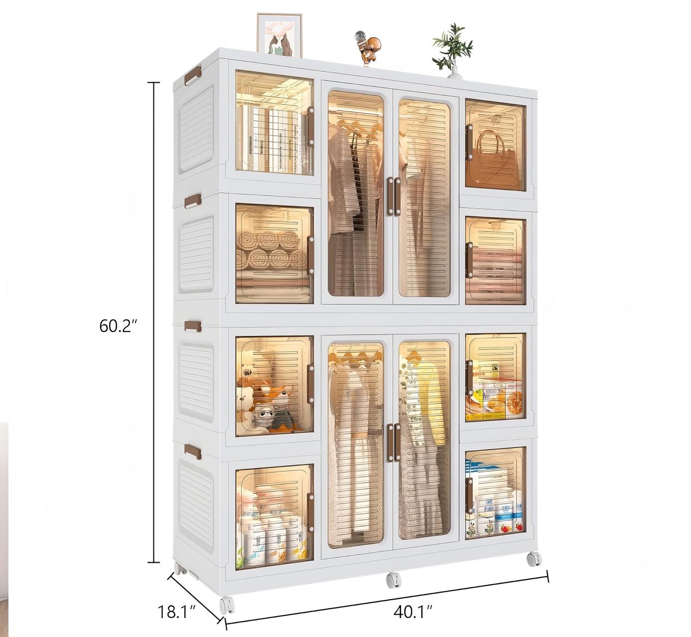 Clear & Collapsible Storage Organizer — Visibility, Flexibility, Order