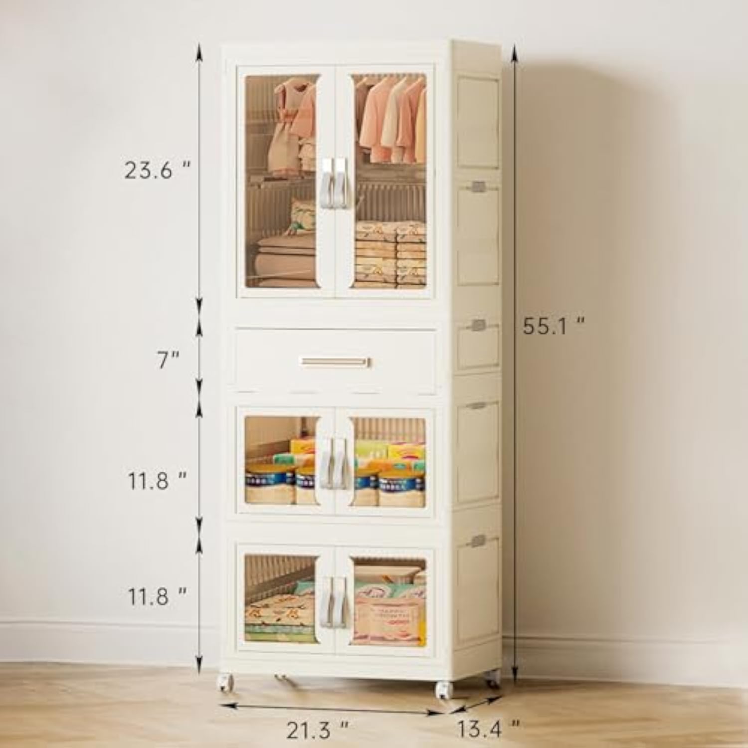 Kids Foldable Wardrobe — Smart, Spacious & Easy to Use