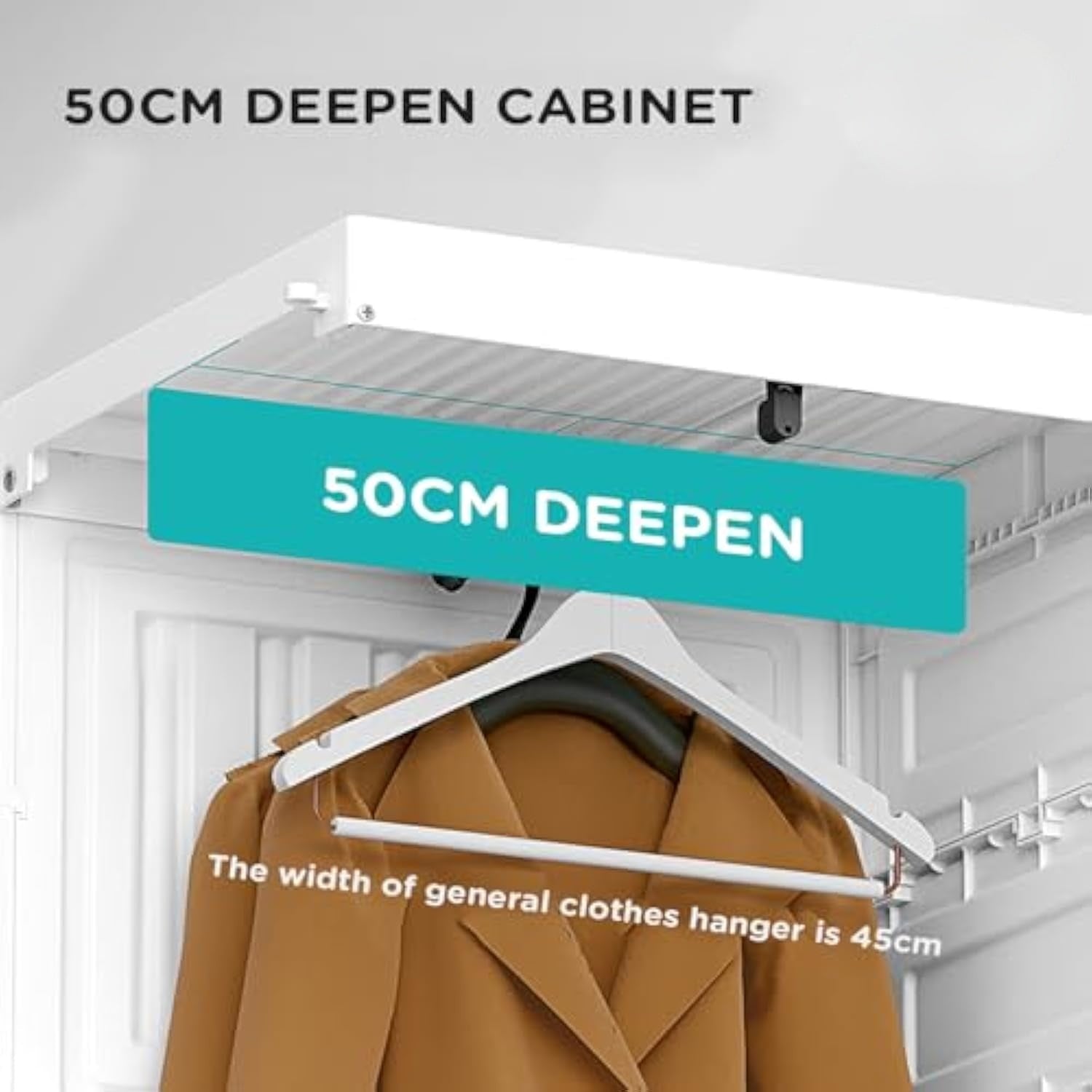 Portable Transparent Wardrobe — Clear, Stylish, and Effortlessly Organized