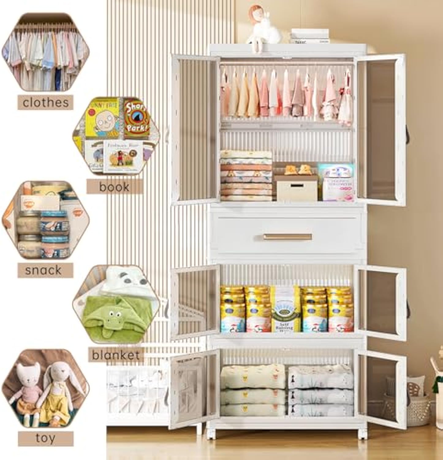 Kids Foldable Wardrobe — Smart, Spacious & Easy to Use