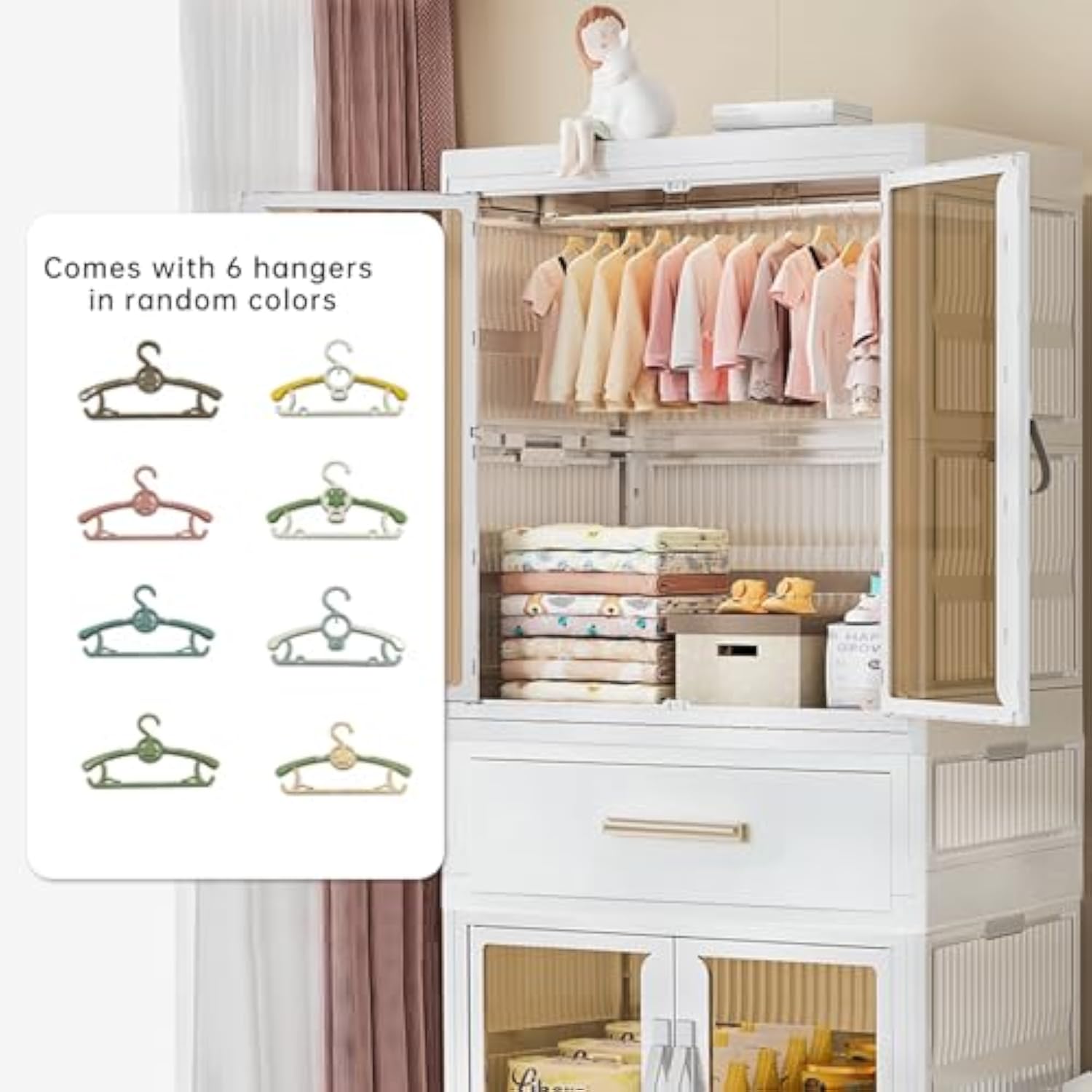 Kids Foldable Wardrobe — Smart, Spacious & Easy to Use